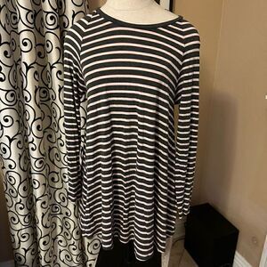 Matilda Jane striped tunic long sleeve x-small